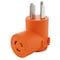 Ac Works Plug Adapter, L6-20R, 14-50P, L6-20P, 14-50P, 0 ft., Orange AD1450L620 - alternate 1